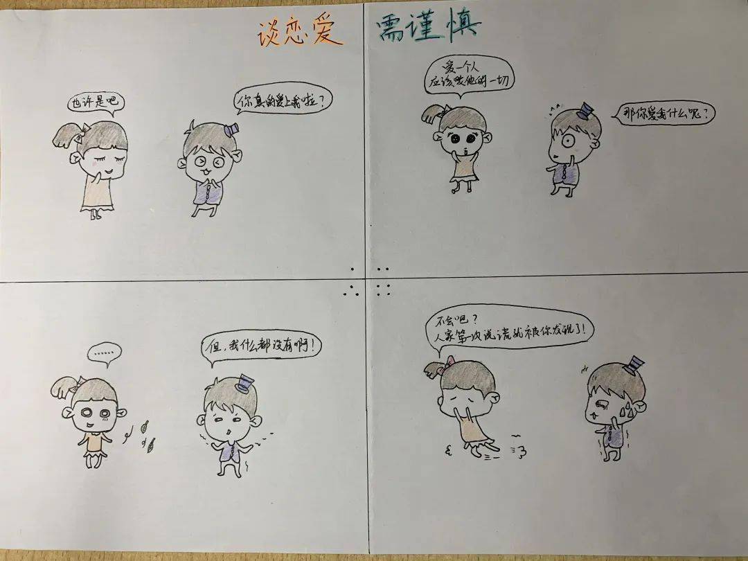 青春献礼党代会农学院开展时间定格心理漫画大赛含评奖结果