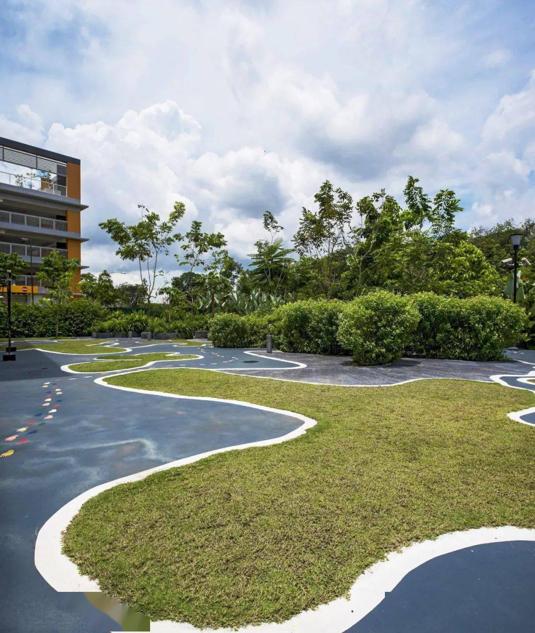 常规校园,特色设计_景观