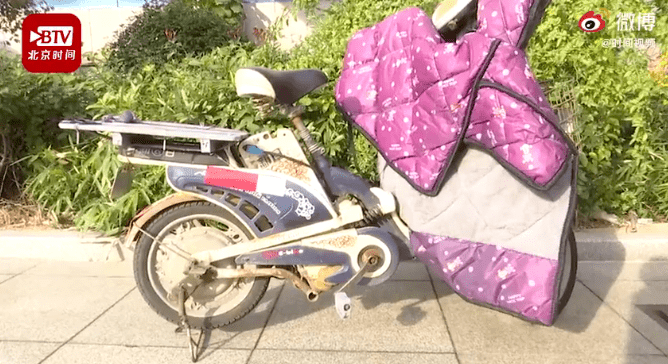 自己停在工地的电动车被偷了