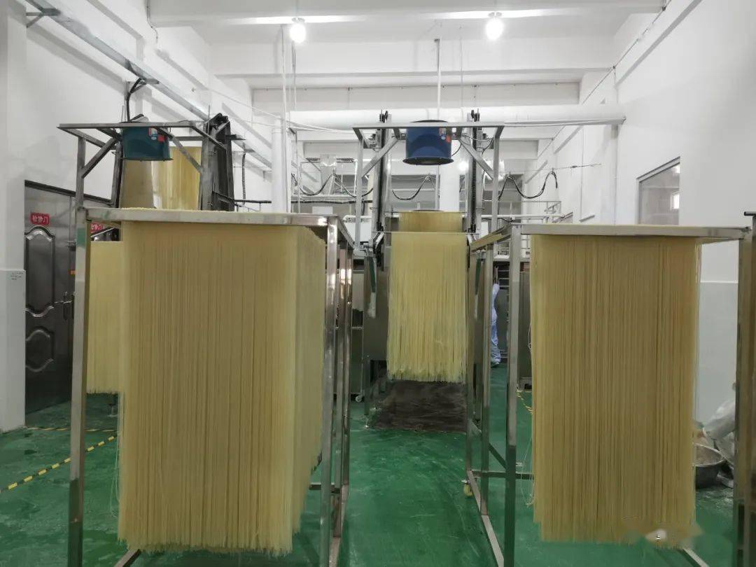 投资900万我县首条自动化米粉生产线投产