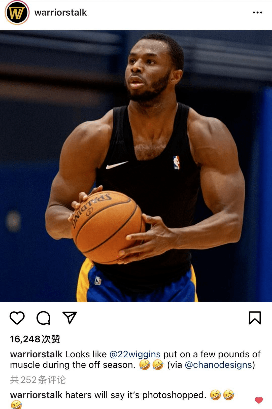 更强更壮!这样的威金斯太陌生了!_汤普森