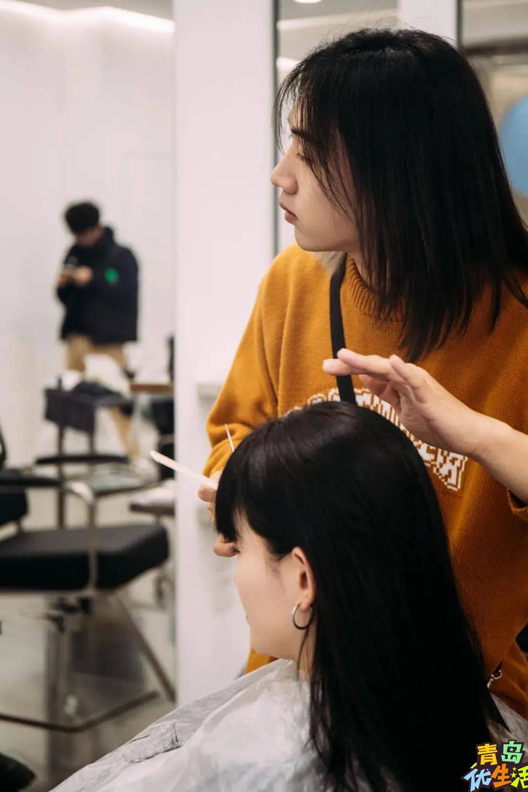 让岛城美发标杆do my hair高薪聘来的发型师也太绝了叭