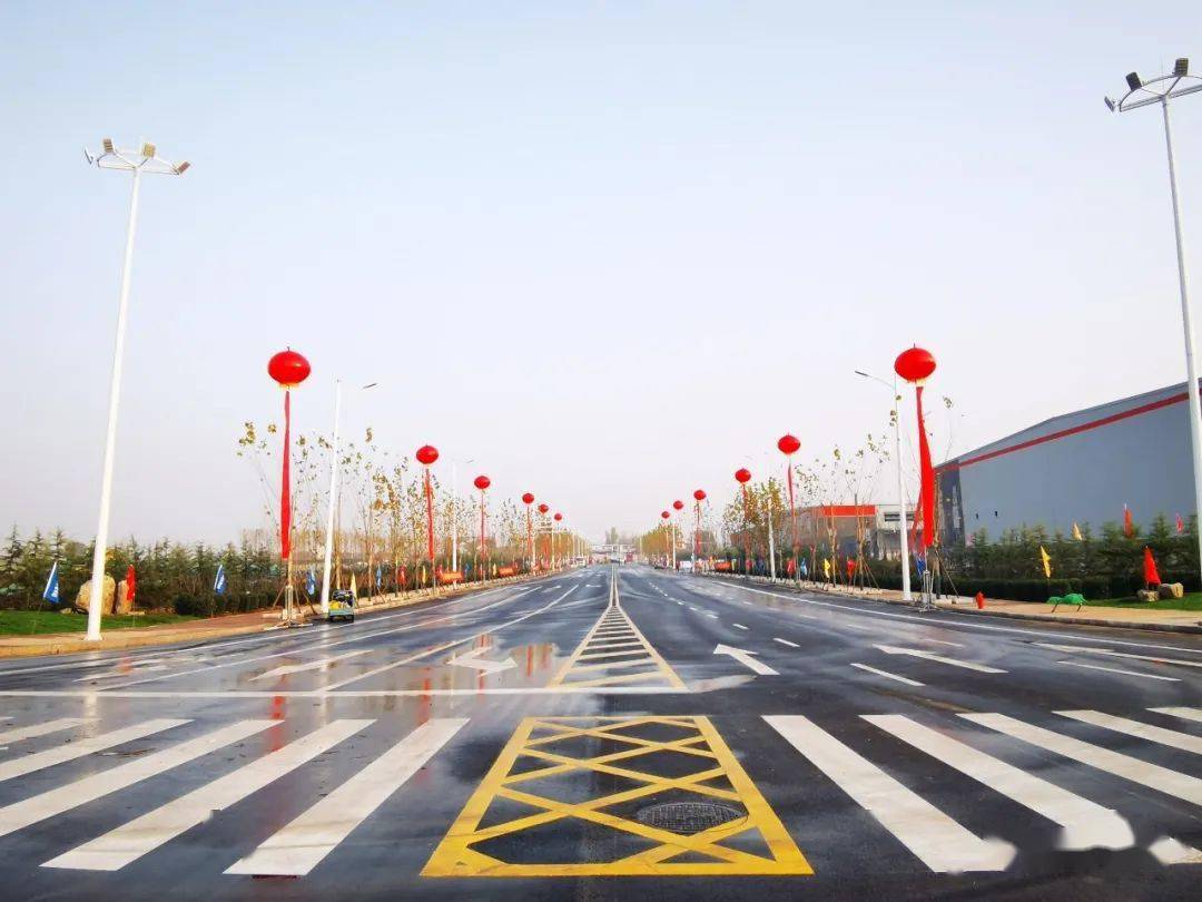 京东亚洲一号浚县物流园通车了!_道路