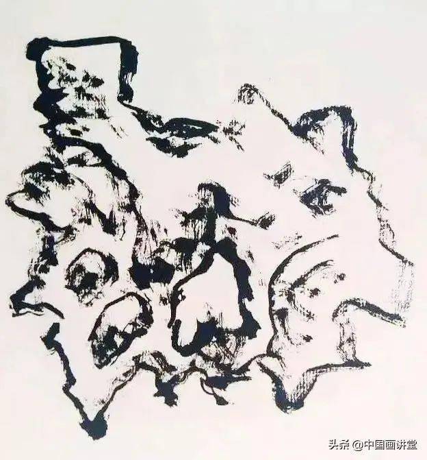 黄宾虹讲用笔看黄宾虹画湖石百态