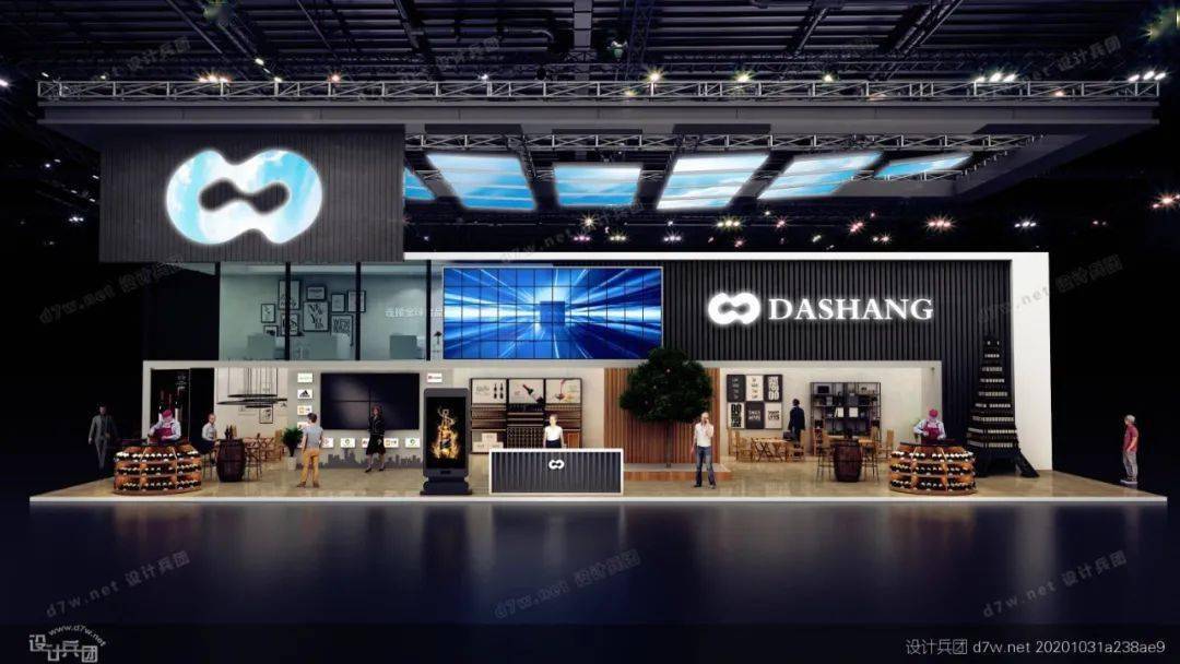 中标助力.15套250平以上二层展台【模型推荐】_index