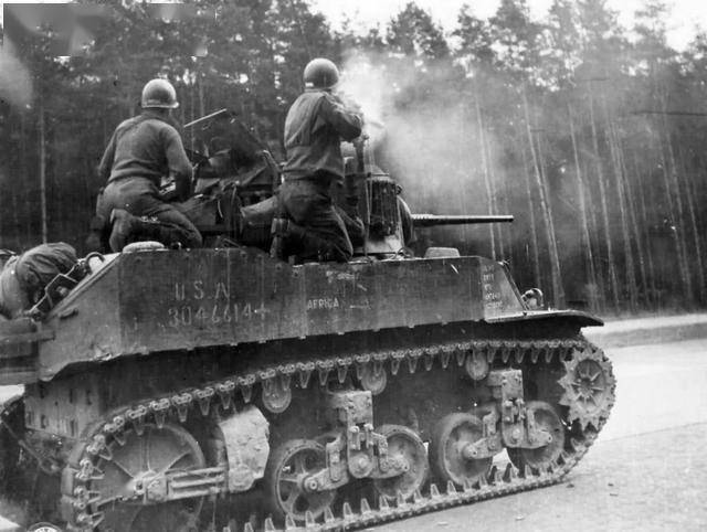 m5"斯图亚特"在德国境内的德邵战斗总体而言,m5/m5a1"斯图亚特"系列