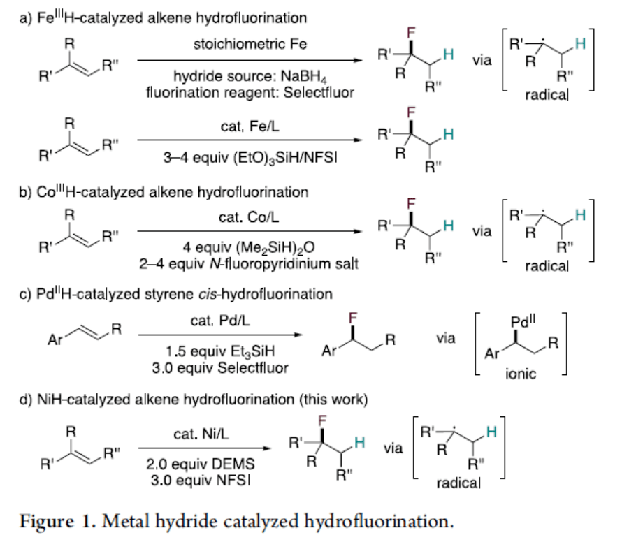 南京大学朱少林教授课题组acscatal镍催化hat途径实现未活化烯烃的氢