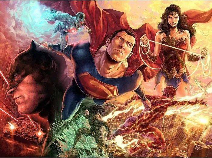 美漫美图赏dc三巨头谁是真神漫威x战警扛把子之争蜘蛛侠的平凡美好