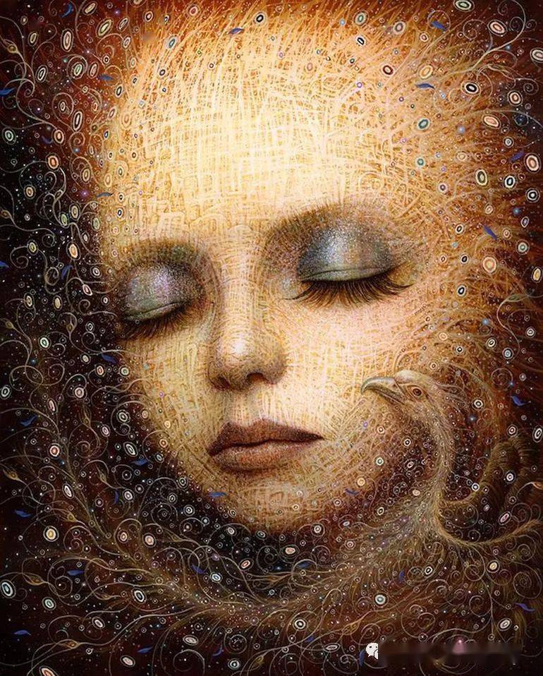 大众艺术网我从我的意识流中创造了一些东西旅美日本现代超现实画家