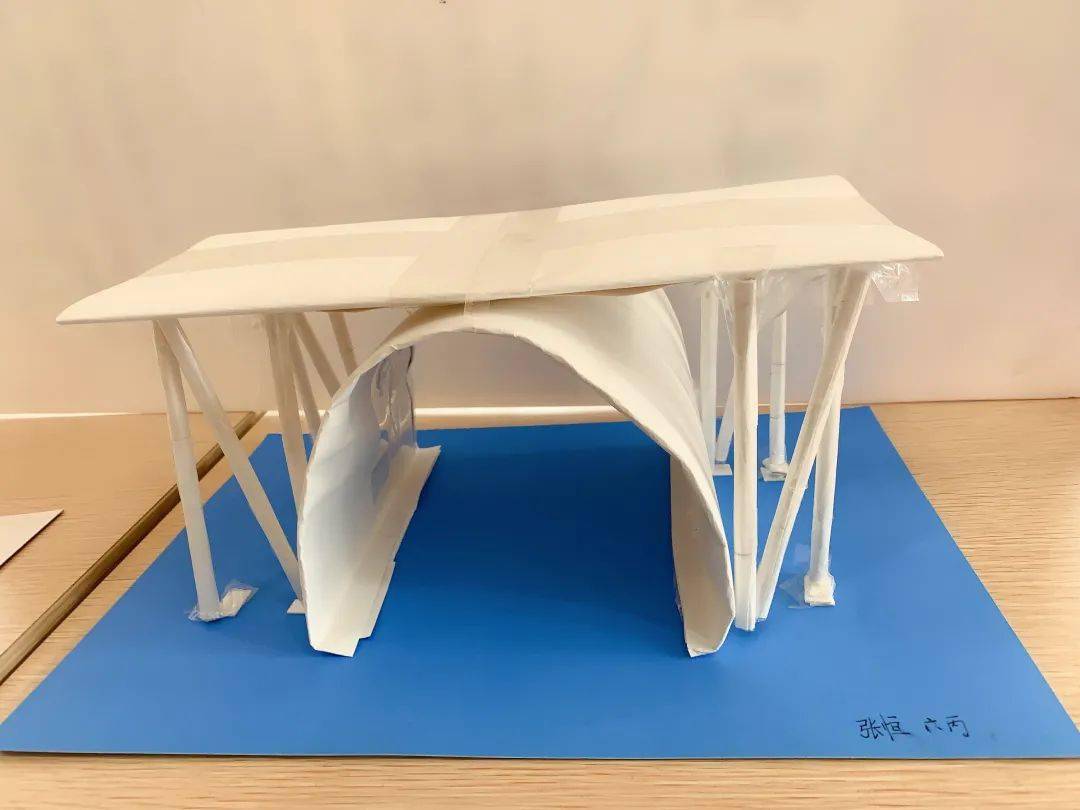 造一座纸桥筑一个梦想记双语部六年级科学作业展