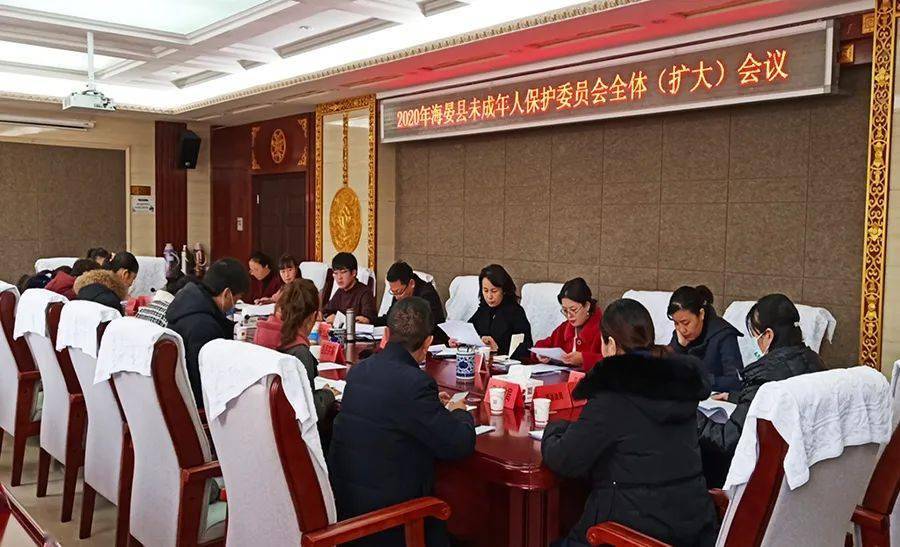 海晏县召开2020年未成年人保护委员会全体(扩大)会议