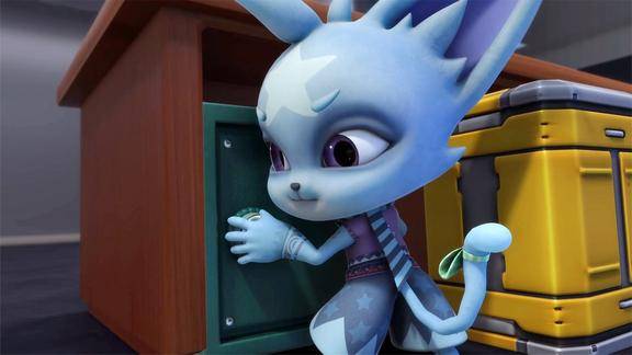 猪猪侠呜咪不愧是大盗轻松就找到设计图真是专业