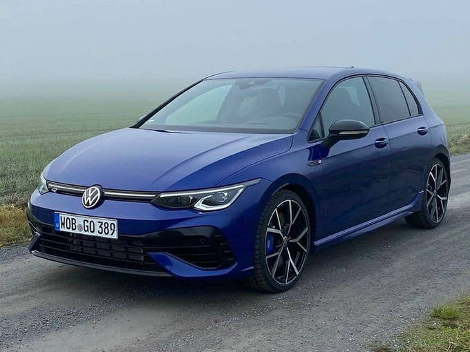 大众全新高尔夫r实拍20t动力升级配赛车桶椅