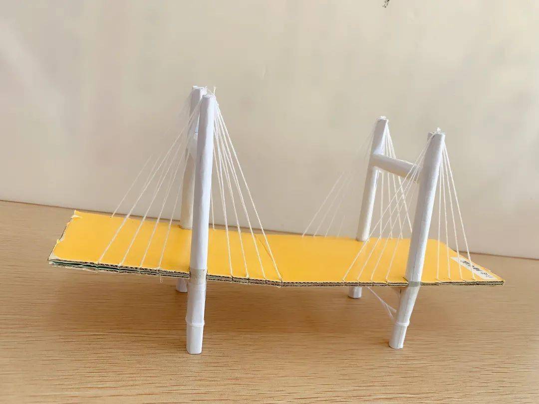 小学生手工制作桥简单图片