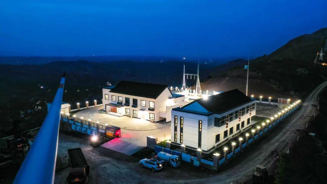 中国能建汝阳刘店风电场首批风机并网发电