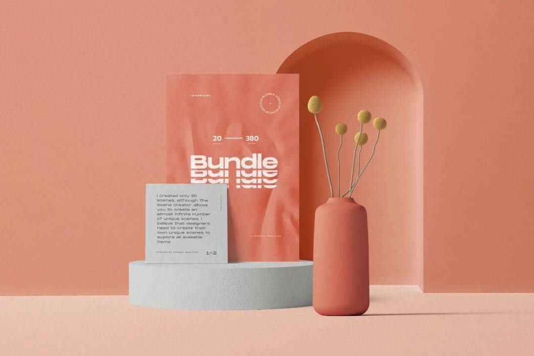 北欧风格高端包装场景样机套装 用完感觉老板会喜欢!