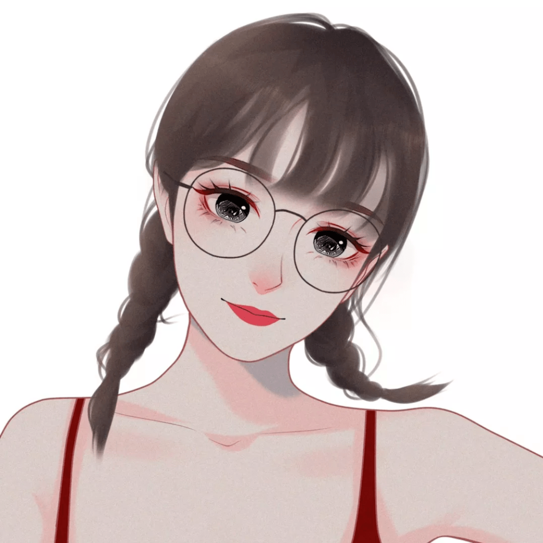 闺蜜头像女生手绘头像大全