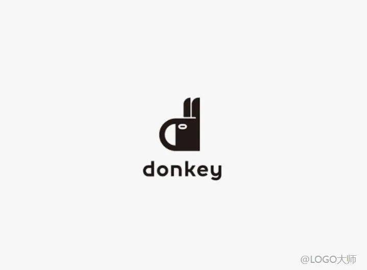 动物字母融合创意logo设计欣赏