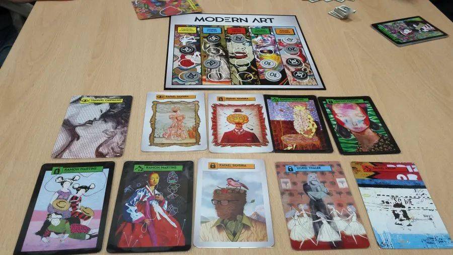 【每周桌游推荐】现代艺术:来成为现代拍卖大师试试吧