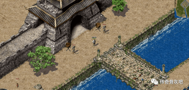 热血传奇玛法第一城比奇大城