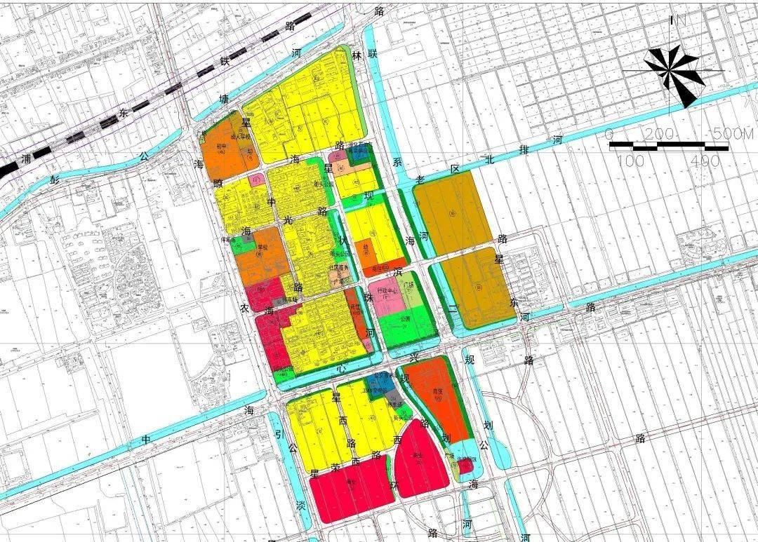原规划星西路(南至规划星荣西路,北至海兴路)1,原规划星珠路(南至规划