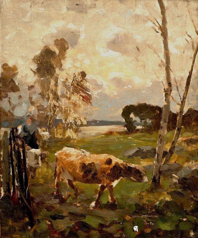 大众艺术网一位芬兰国宝级风景画大师芬兰著名学术流派画家维克多