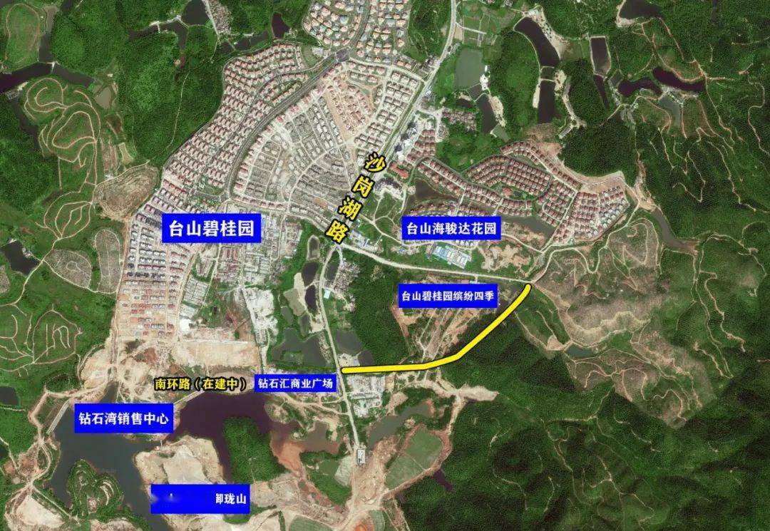 台城又将新增一条快速路!位置就在._台山