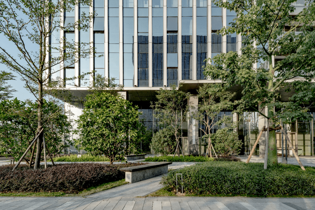 绿地香港广州国际空港中心在写字楼中邂逅浪漫花园探索建筑的独特魅力