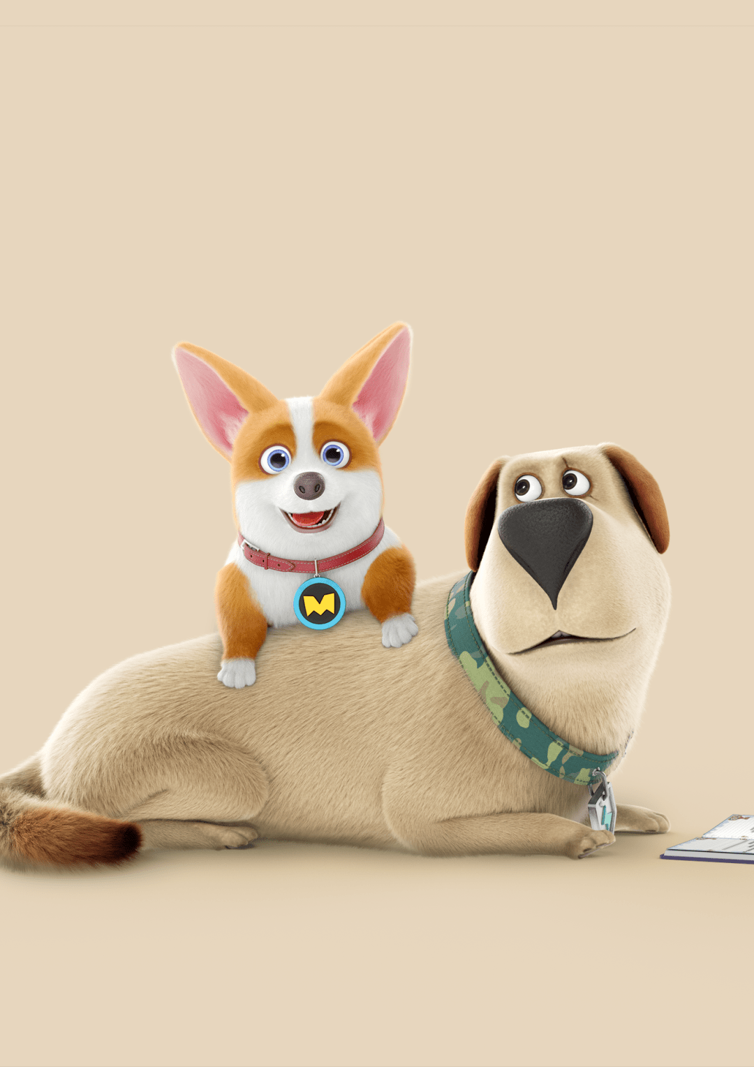 壁纸我和我的小伙伴快快乐乐一起玩