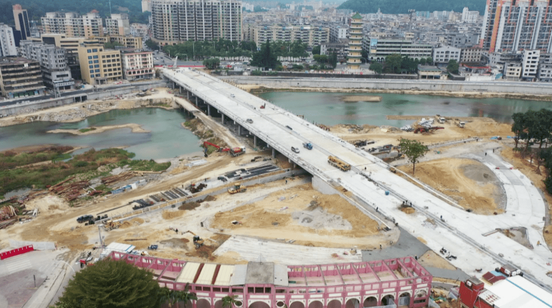 飞马大桥通车进入倒计时!_恩平