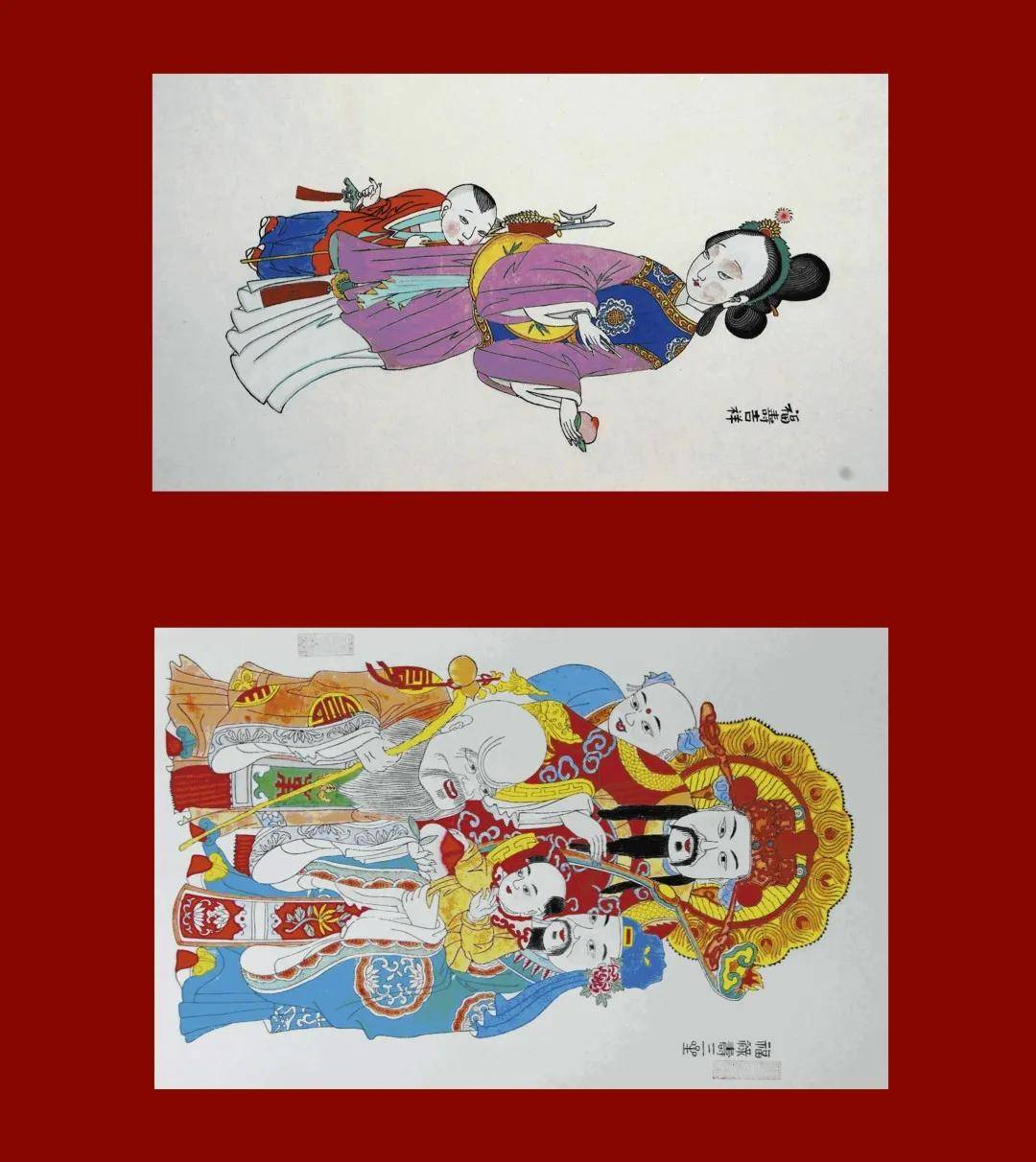 一图带你云观展中国18个年画产地代表作大赏