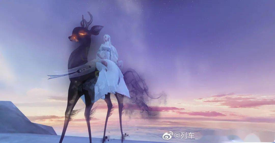 山光水墨雾里云烟墨灵鹿让你一睹上古奇兽之风采