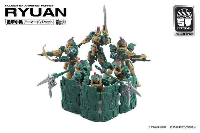 模玩资讯:傀甲小队 机械兵马俑 龙渊ryuan