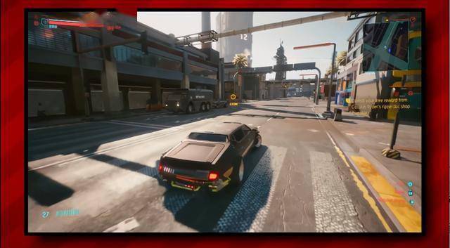 《赛博朋克2077》掌机版?国外玩家在ns上玩《2077》_switch