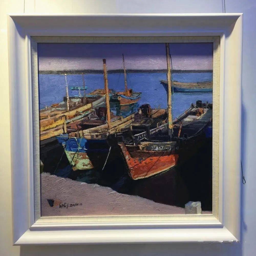 展览读海邱剑油画展开展啦