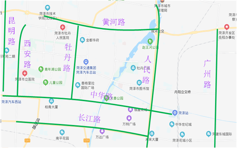 菏泽城区新增这些绿波道路,涉及78个路口!附示意图