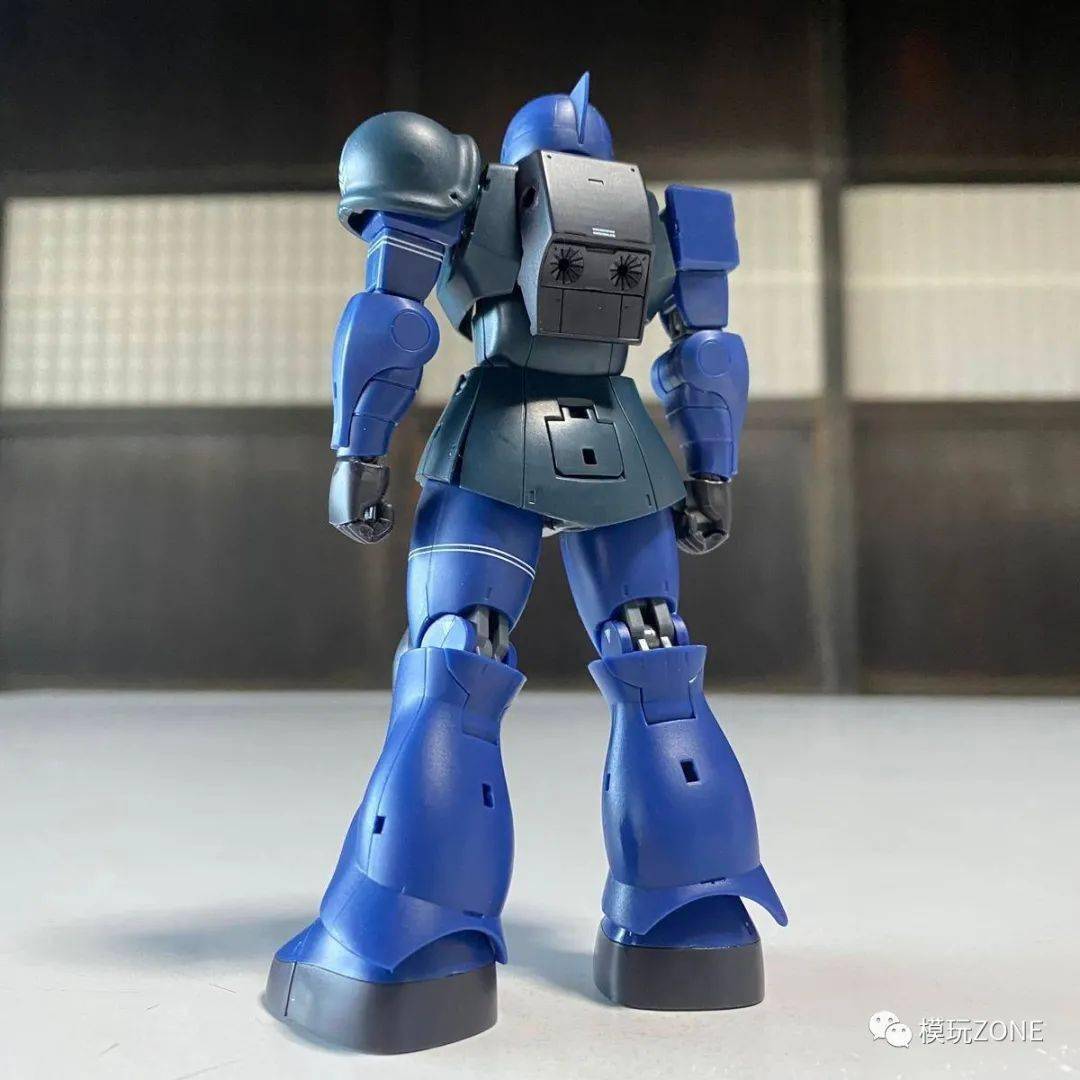 万代 魂限 robot魂 ms-05b 扎古1 黑色三联星机 实物图