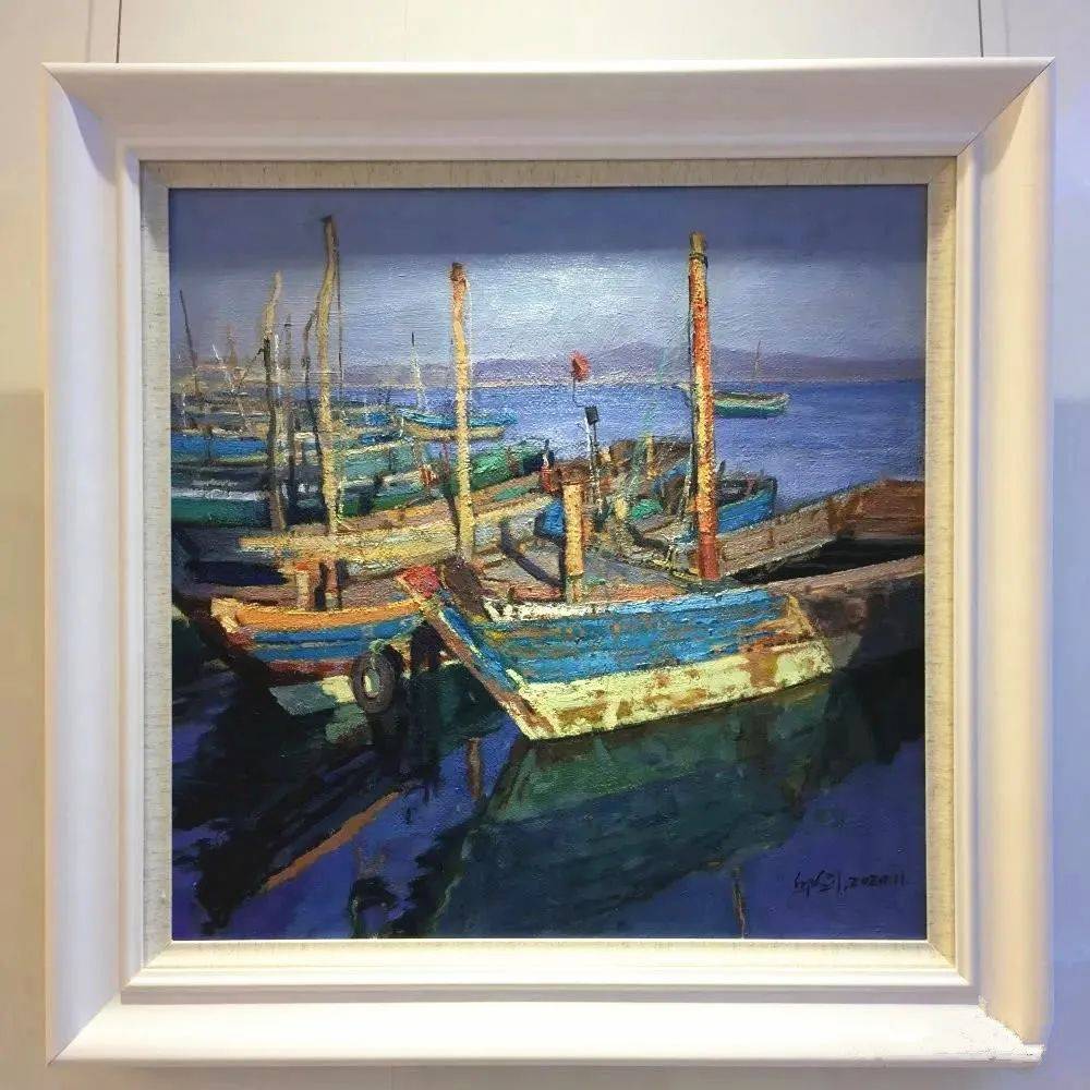 展览读海邱剑油画展开展啦