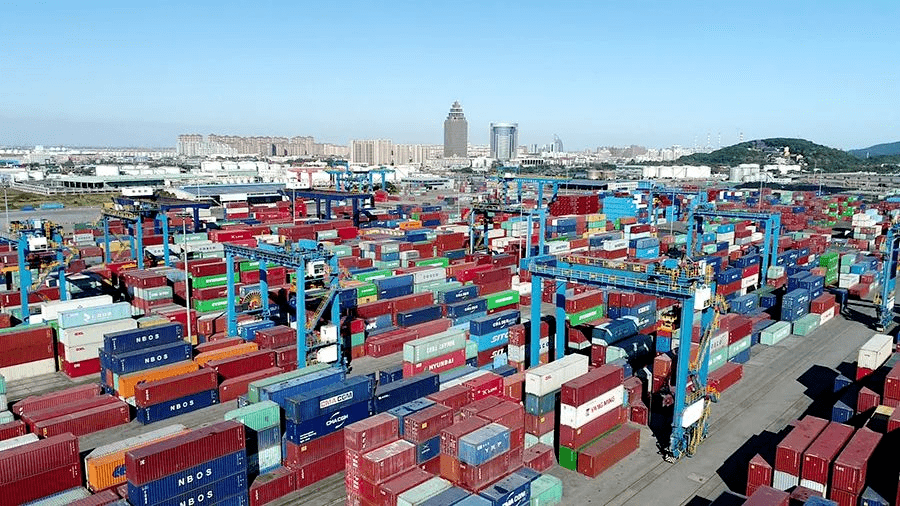 嘉兴港乍浦港区e4泊位工程交工验收 码头