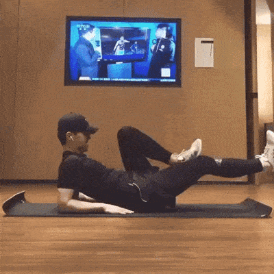 邓伦的好身材是这样练出来的!收紧小腹的7个动作_肌肉