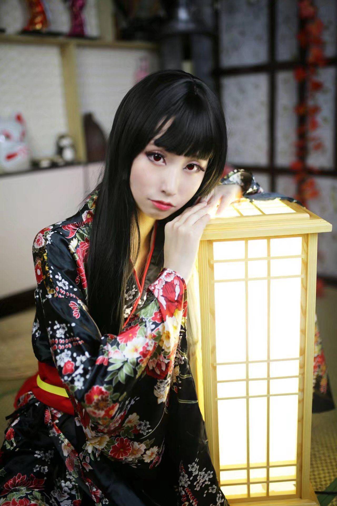 地狱少女阎魔爱cosplay