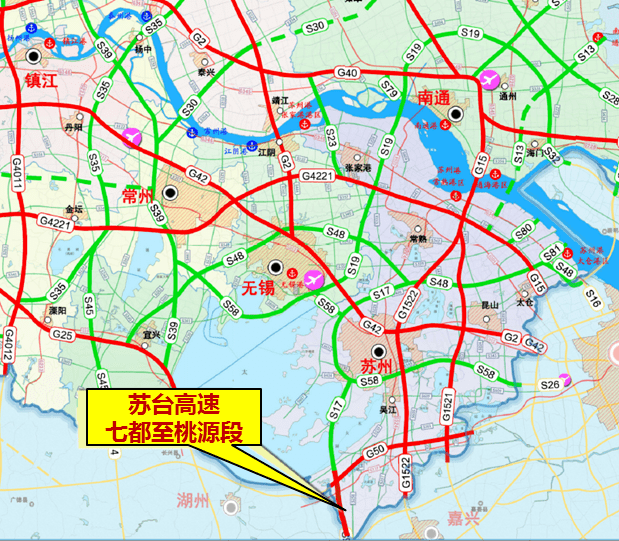 苏台高速桐乡段规划图图片