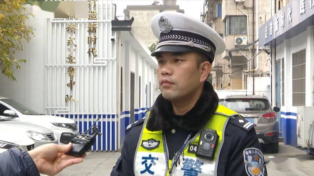 市交警支队直属一大队 新嘉中队中队长苏庆杰介绍,市