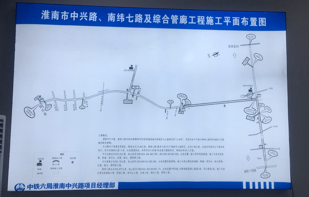 中兴路,南纬七路及综合管廊ppp工程项目建设内容包括:中兴路,南纬七路