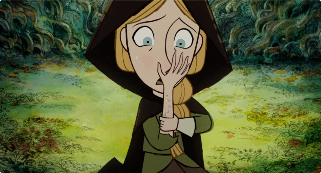 幸好并无大碍.过程中,罗宾因为不断挣扎,导致自己被狼不小心咬了一口.