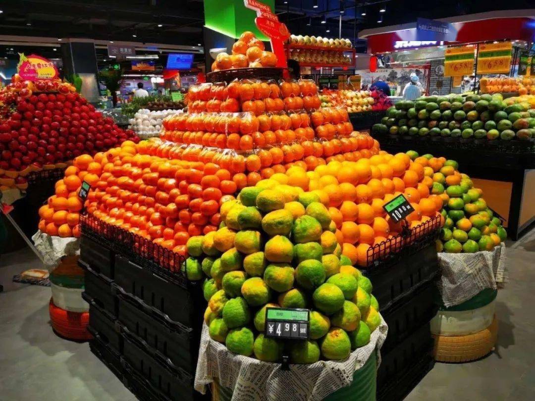 生鲜超市水果假底陈列图文实操作业