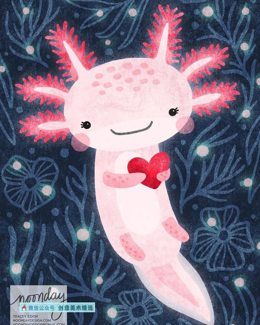 15张漂亮的儿童插画,感受肌理的另类填充!_创意作品