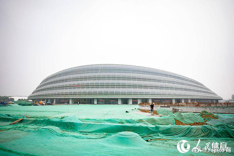 北京冬奧會標誌性場館國家速滑館建設完工