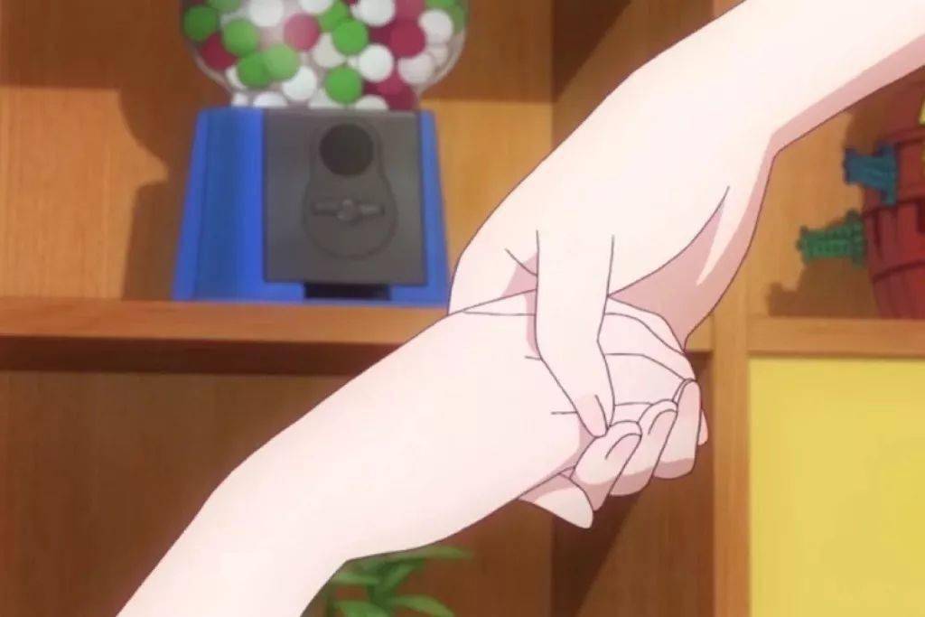 动漫牵手配图手控心动专属