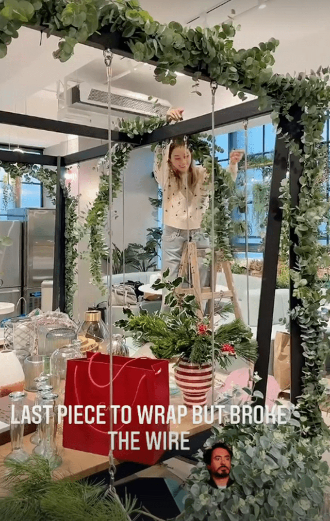 38岁徐子淇在家荡千秋40亿豪宅内景曝光摆满植物堪比森林